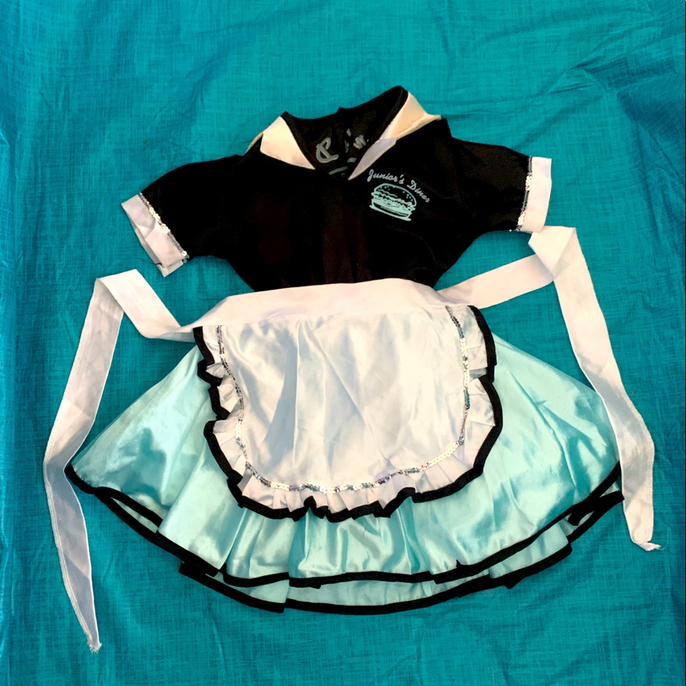 Child’s 50’s Diner Waitress Costume